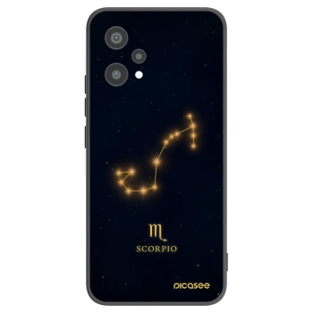 Picasee silikónový čierny obal pre Realme 9 Pro 5G - SCORPIO