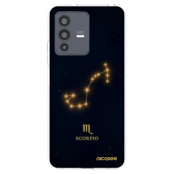 Picasee silikónový prehľadný obal pre Vivo V23 5G - SCORPIO