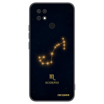Picasee silikónový čierny obal pre Xiaomi Redmi 10C - SCORPIO