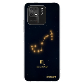 Picasee silikónový prehľadný obal pre Xiaomi Redmi 10C - SCORPIO