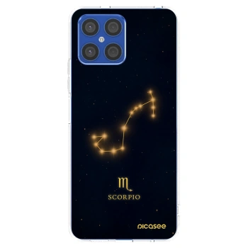 Picasee silikónový prehľadný obal pre Honor X8 4G - SCORPIO