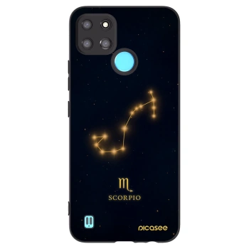 Picasee silikónový čierny obal pre Realme C21Y - SCORPIO