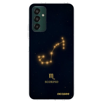 Picasee silikónový prehľadný obal pre Samsung Galaxy M13 M135F - SCORPIO