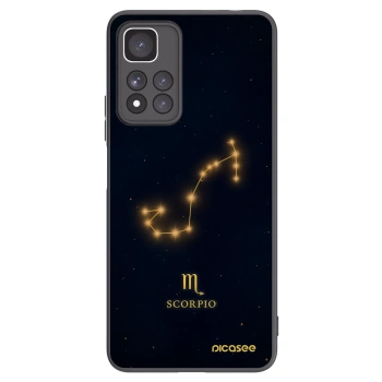 Picasee silikónový čierny obal pre Xiaomi Redmi Note 11 Pro+ 5G - SCORPIO