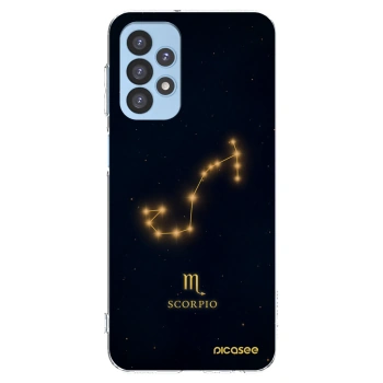 Picasee silikónový prehľadný obal pre Samsung Galaxy A23 A235F 4G - SCORPIO