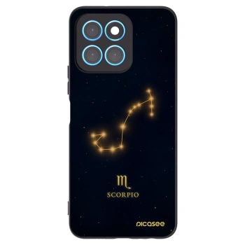 Picasee silikónový čierny obal pre Honor X8 5G - SCORPIO