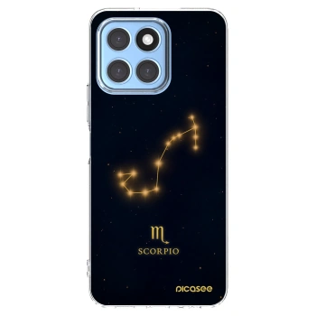 Picasee silikónový prehľadný obal pre Honor X8 5G - SCORPIO