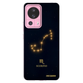 Picasee silikónový prehľadný obal pre Xiaomi 13 Lite - SCORPIO