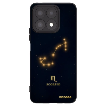 Picasee silikónový čierny obal pre Honor X8a - SCORPIO