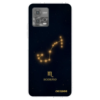 Picasee silikónový prehľadný obal pre Motorola Moto G72 - SCORPIO