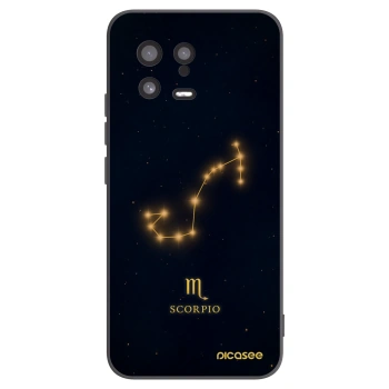 Picasee silikónový čierny obal pre Xiaomi 13 - SCORPIO