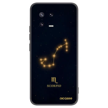 Picasee silikónový čierny obal pre Xiaomi 13 Pro - SCORPIO