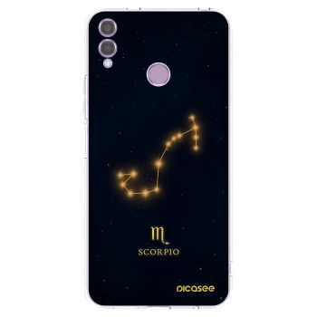 Picasee silikónový prehľadný obal pre Honor 8X - SCORPIO