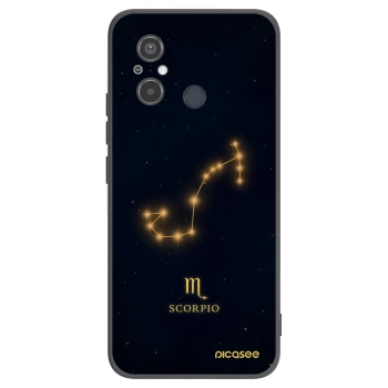 Picasee silikónový čierny obal pre Xiaomi Redmi 12C - SCORPIO