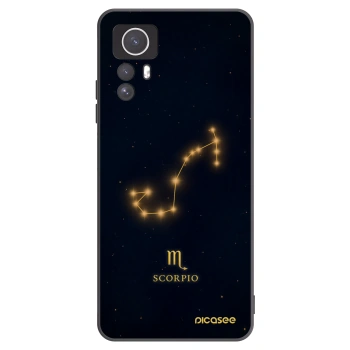 Picasee silikónový čierny obal pre Xiaomi Redmi Note 12S - SCORPIO