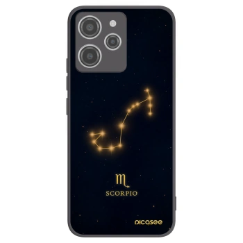 Picasee silikónový čierny obal pre Xiaomi Redmi 12 4G - SCORPIO