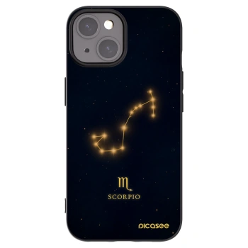 Picasee silikónový čierny obal pre Apple iPhone 15 - SCORPIO