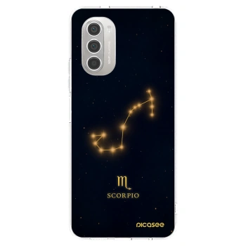 Picasee silikónový prehľadný obal pre Motorola Moto G51 - SCORPIO