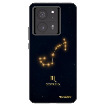 Picasee silikónový čierny obal pre Xiaomi 13T - SCORPIO