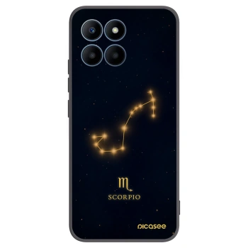 Picasee silikónový čierny obal pre Honor 70 Lite - SCORPIO