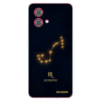 Picasee silikónový prehľadný obal pre Motorola Moto G84 5G - SCORPIO