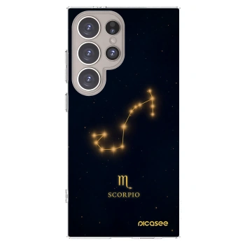 Picasee silikónový prehľadný obal pre Samsung Galaxy S24 Ultra S928B 5G - SCORPIO
