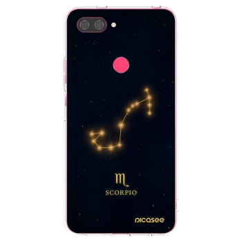 Picasee silikónový prehľadný obal pre Xiaomi Mi 8 Lite - SCORPIO