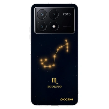 Picasee silikónový prehľadný obal pre Xiaomi Poco X6 Pro - SCORPIO