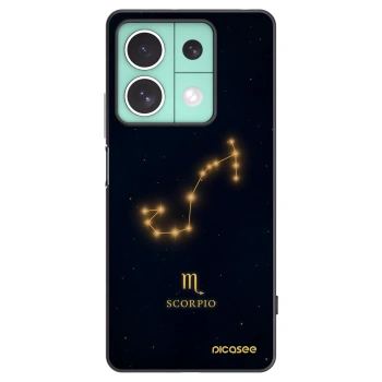 Picasee silikónový čierny obal pre Xiaomi Redmi Note 13 5G - SCORPIO