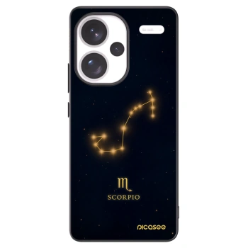 Picasee silikónový čierny obal pre Xiaomi Redmi Note 13 Pro+ 5G - SCORPIO