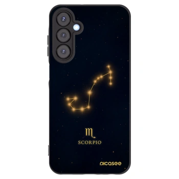 Picasee silikónový čierny obal pre Samsung Galaxy A25 A256B 5G - SCORPIO