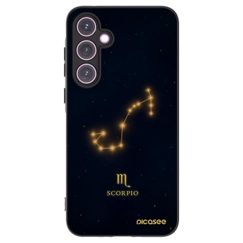 Picasee silikónový čierny obal pre Samsung Galaxy A35 5G A356B - SCORPIO