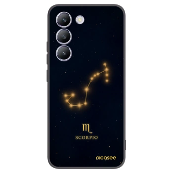 Picasee silikónový čierny obal pre Vivo V40 SE 5G - SCORPIO