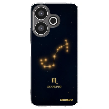 Picasee silikónový prehľadný obal pre Xiaomi Redmi 13 4G - SCORPIO