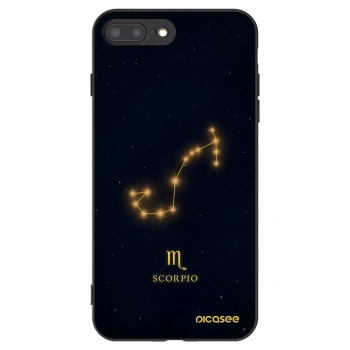 Picasee silikónový čierny obal pre Apple iPhone 7 Plus - SCORPIO