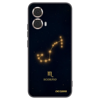Picasee silikónový čierny obal pre Motorola Moto G85 - SCORPIO