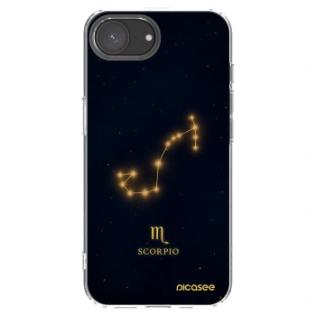Picasee silikónový prehľadný obal pre Apple iPhone 16e - SCORPIO
