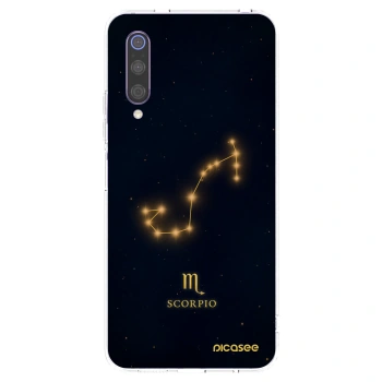 Picasee silikónový prehľadný obal pre Xiaomi Mi 9 - SCORPIO