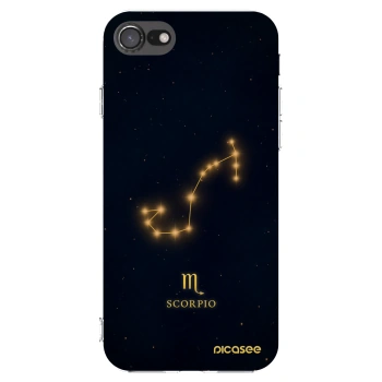 Picasee silikónový prehľadný obal pre Apple iPhone 7 - SCORPIO