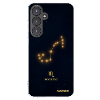 Picasee silikónový prehľadný obal pre Samsung Galaxy S24 FE S721B - SCORPIO
