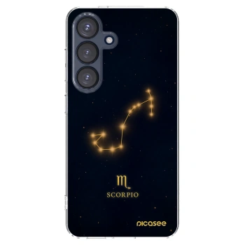 Picasee silikónový prehľadný obal pre Samsung Galaxy S25 5G - SCORPIO