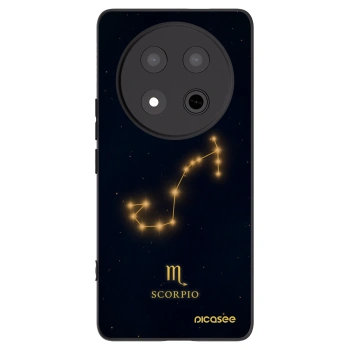 Picasee silikónový čierny obal pre Honor Magic7 Lite 5G - SCORPIO