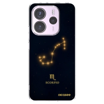 Picasee silikónový prehľadný obal pre Xiaomi Redmi Note 14 4G - SCORPIO