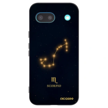 Picasee silikónový čierny obal pre Google Pixel 8a - SCORPIO