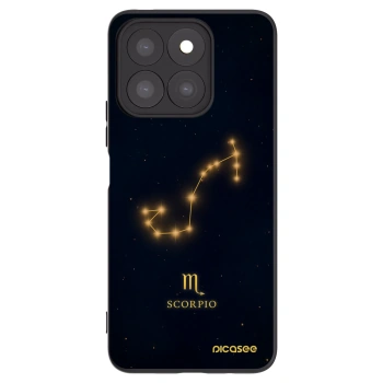 Picasee silikónový čierny obal pre Honor X8c - SCORPIO