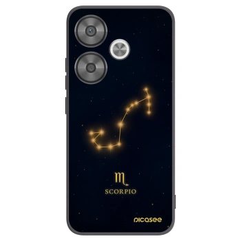 Picasee silikónový čierny obal pre Xiaomi Poco F6 - SCORPIO