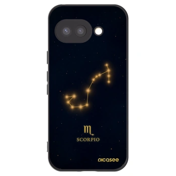 Picasee silikónový čierny obal pre Google Pixel 9a - SCORPIO