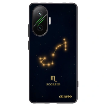 Picasee silikónový čierny obal pre Xiaomi Poco F7 Pro 5G - SCORPIO