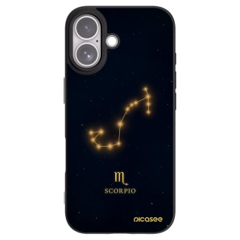 Picasee silikónový čierny obal pre Apple iPhone 17 - SCORPIO