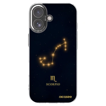 Picasee silikónový prehľadný obal pre Apple iPhone 17 - SCORPIO